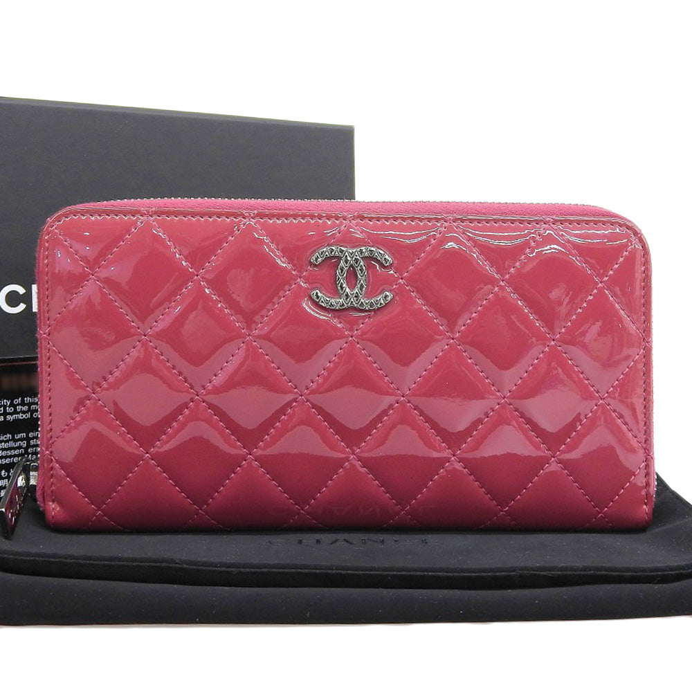 Chanel Coco Mark Logo Long Wallet A50106