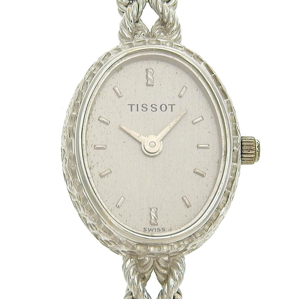 Tissot Ladies Quartz Watch Silver Dial Antique in Great Condition