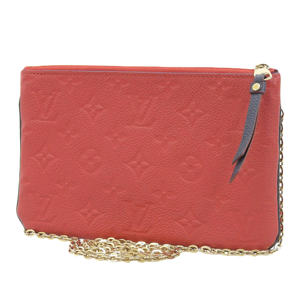 Louis Vuitton Monogram Empreinte Double Zip Shoulder Bag M63916