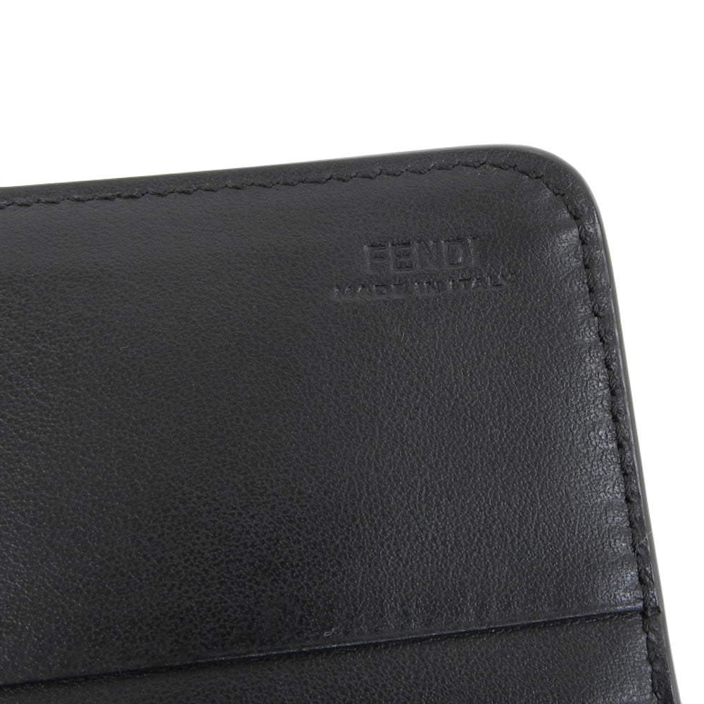 Fendi Leather Chain Wallet Long Wallet 8M0365 in Great Condition