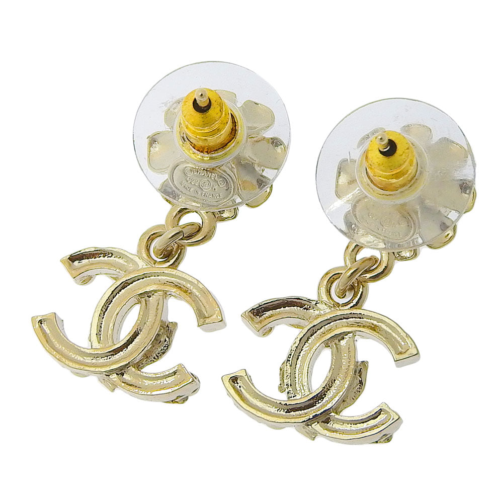 Chanel Coco Mark Pearl Earrings C22K