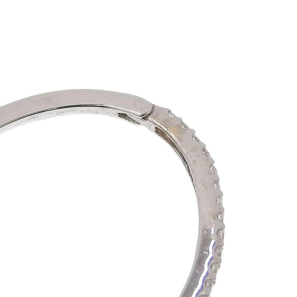 K14 Diamond Hoop Earrings