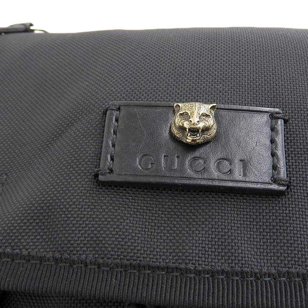 Gucci Backpack Black 429037 213317 in Great Condition