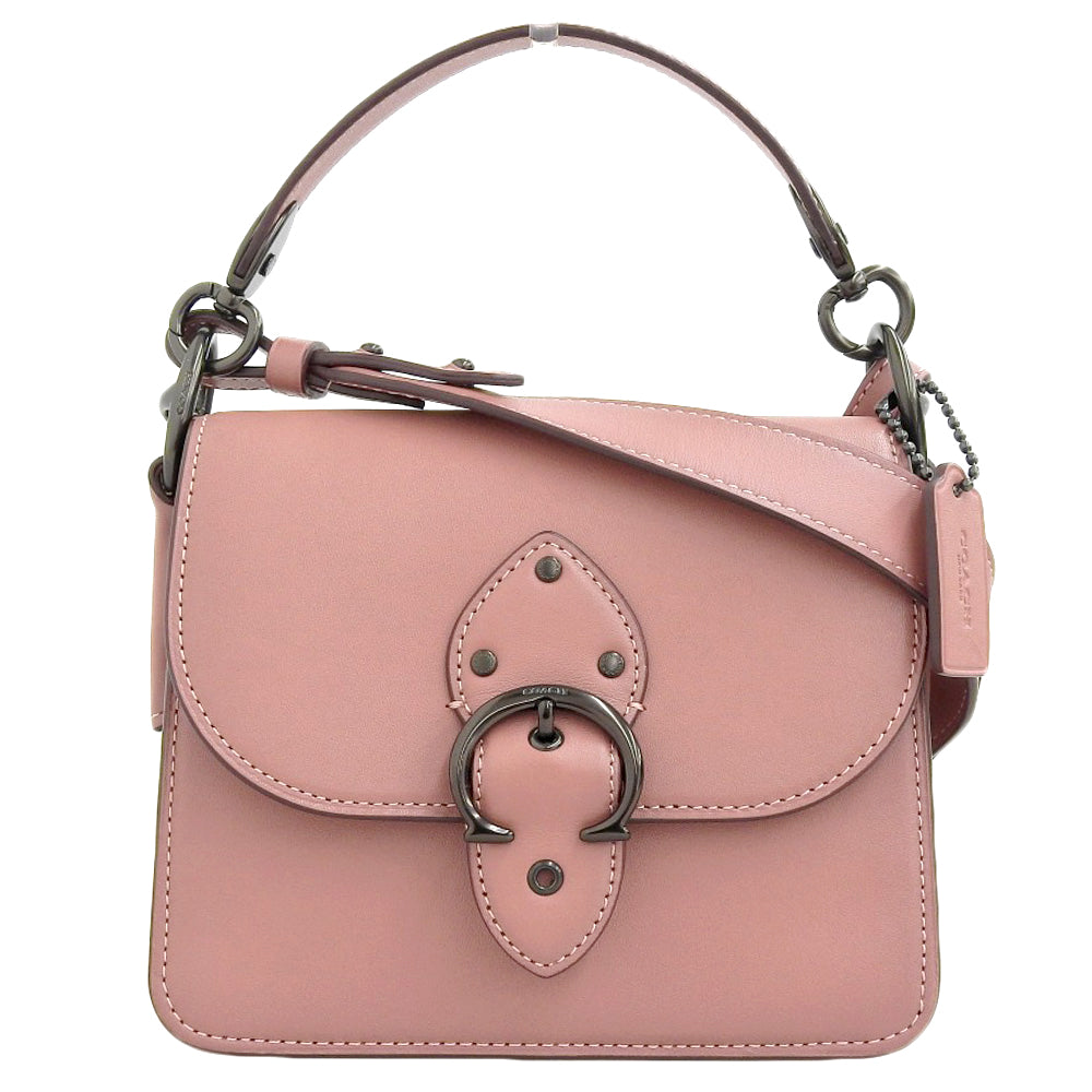 Coach Leather Beat 2WAY Shoulder Bag Light Pink C0753