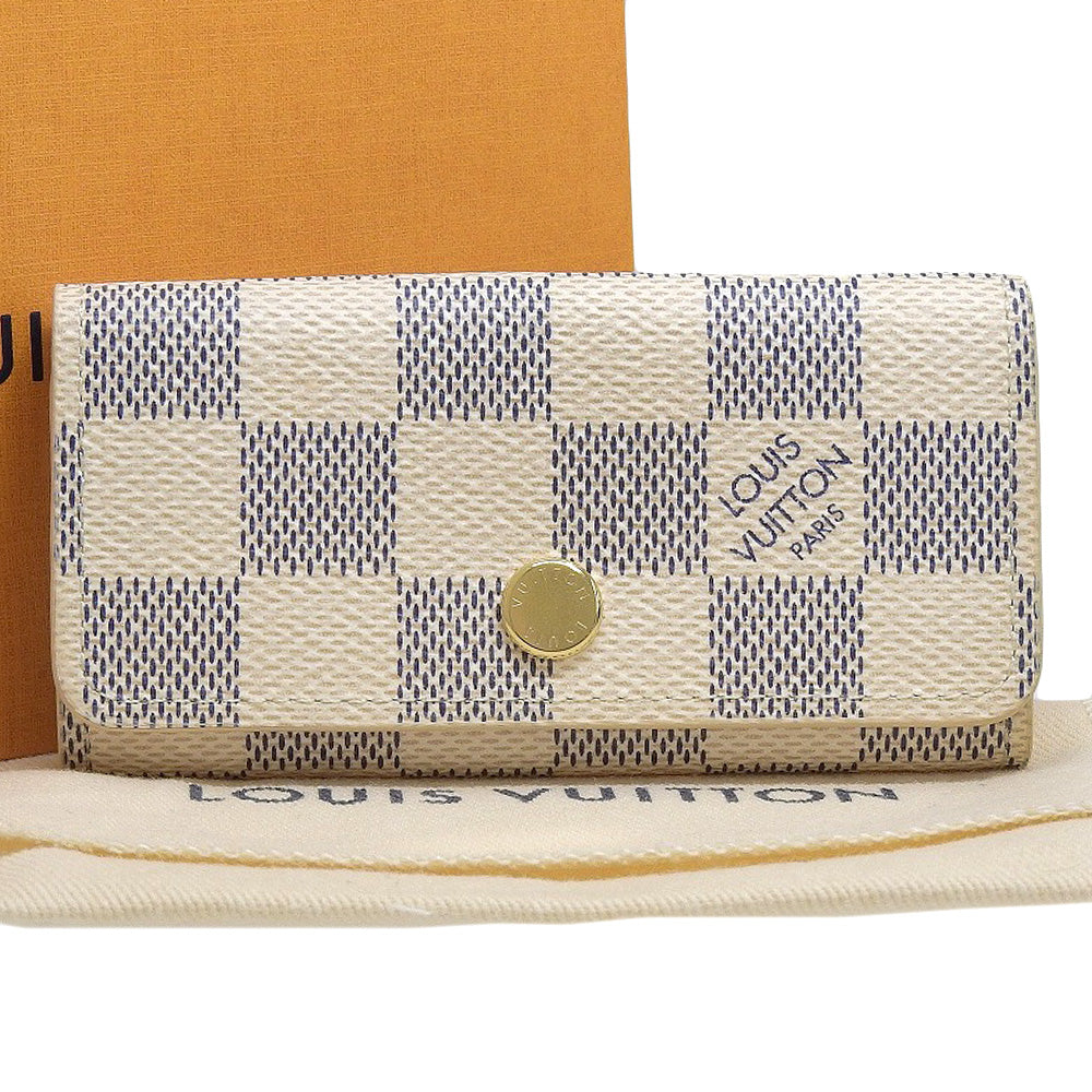 Louis Vuitton Damier Azur Key Case N60386