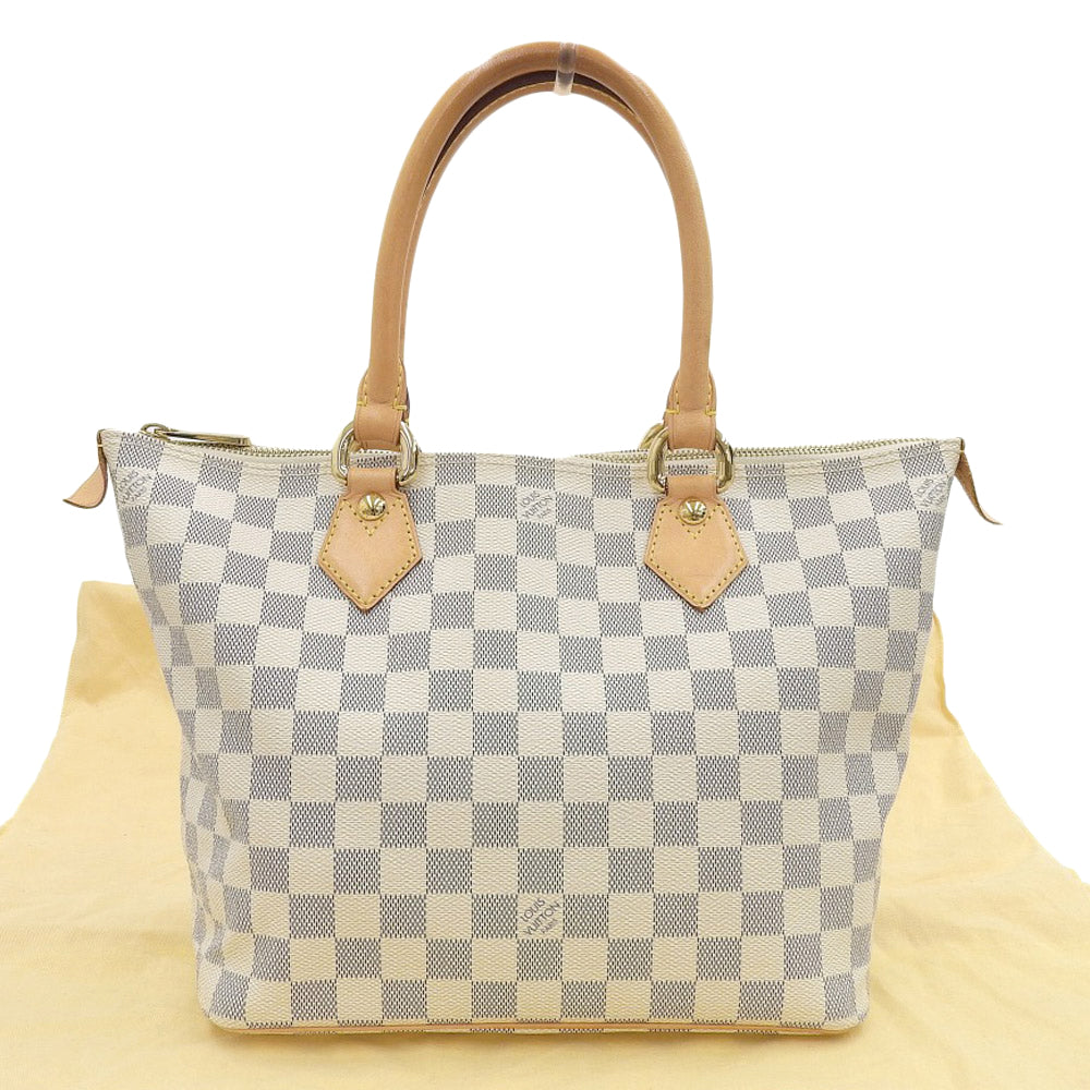 Louis Vuitton Damier Azur Saleya PM Tote Bag N51186