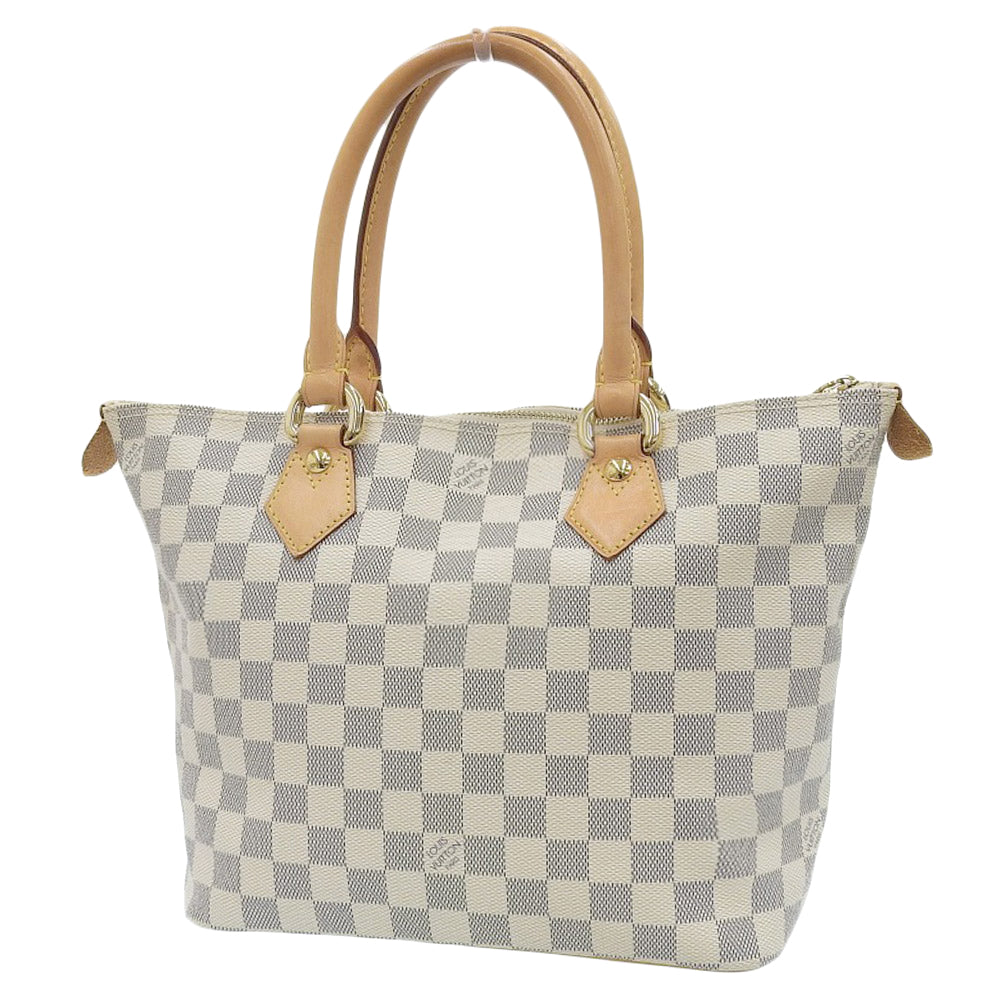 Louis Vuitton Damier Azur Saleya PM Tote Bag N51186