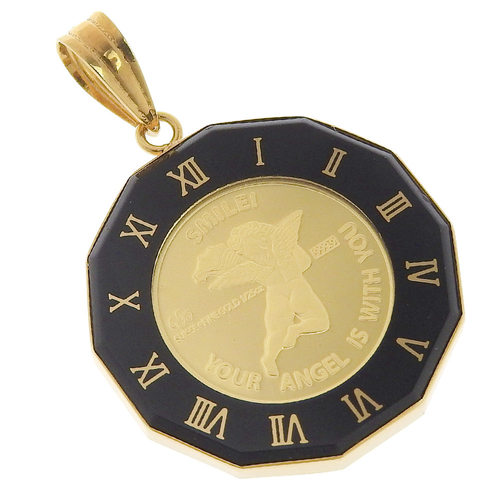 K24YG/K18YG 1/25 Ounce Gold Coin Pendant