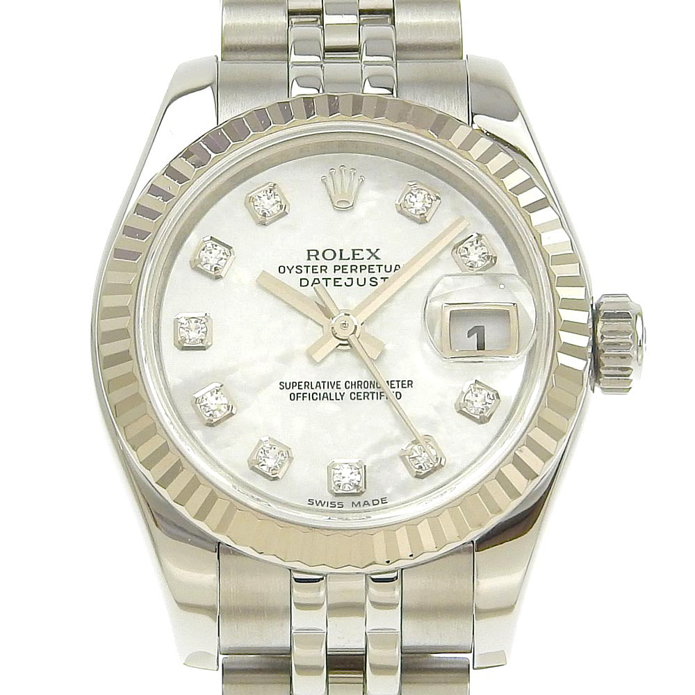 Rolex Datejust Automatic Watch 179174G Stainless Steel