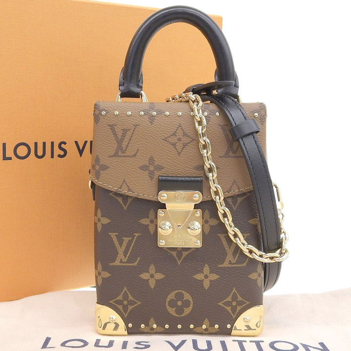 Louis Vuitton Monogram Reverse Camera Box Shoulder Bag M82465