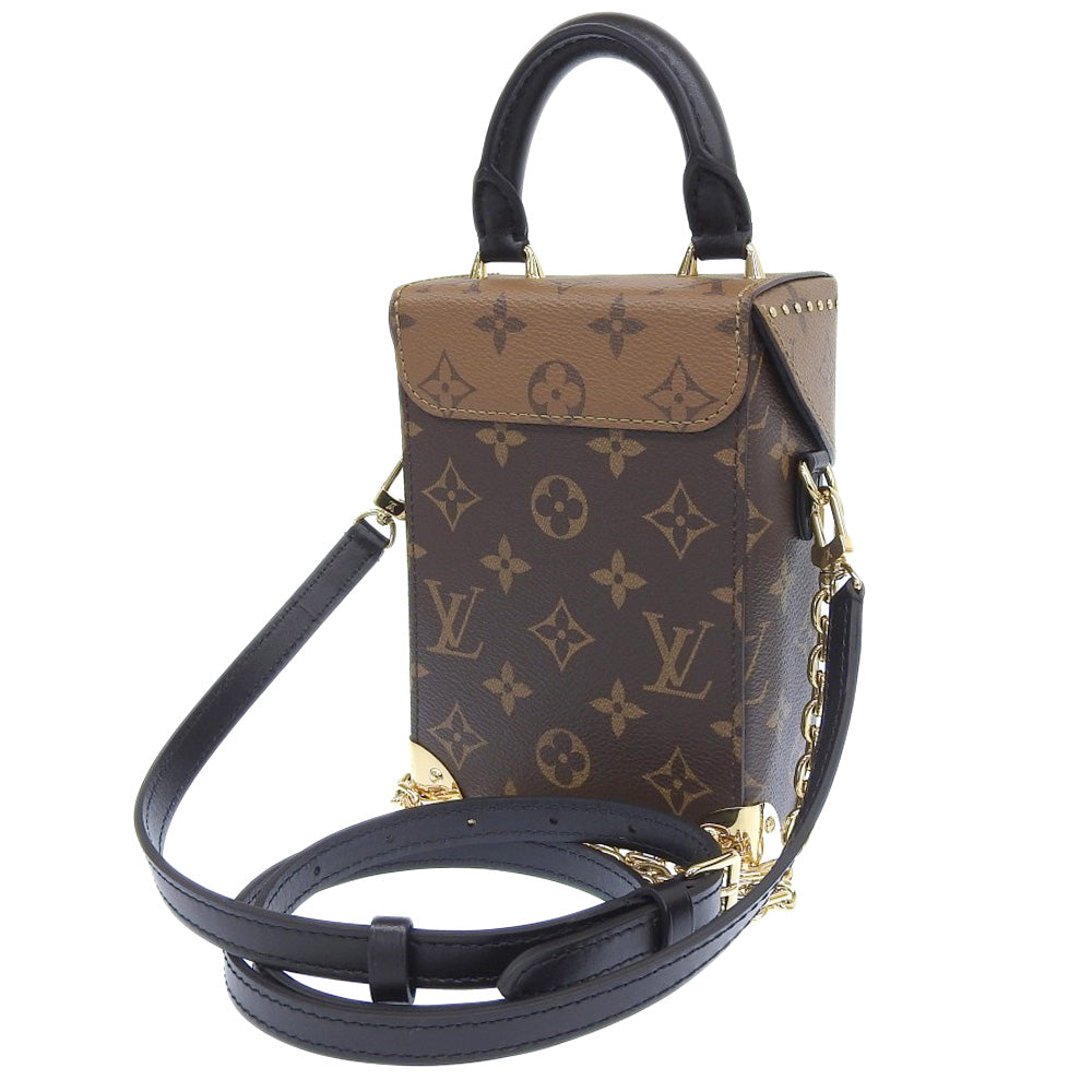 Louis Vuitton Monogram Reverse Camera Box Shoulder Bag M82465