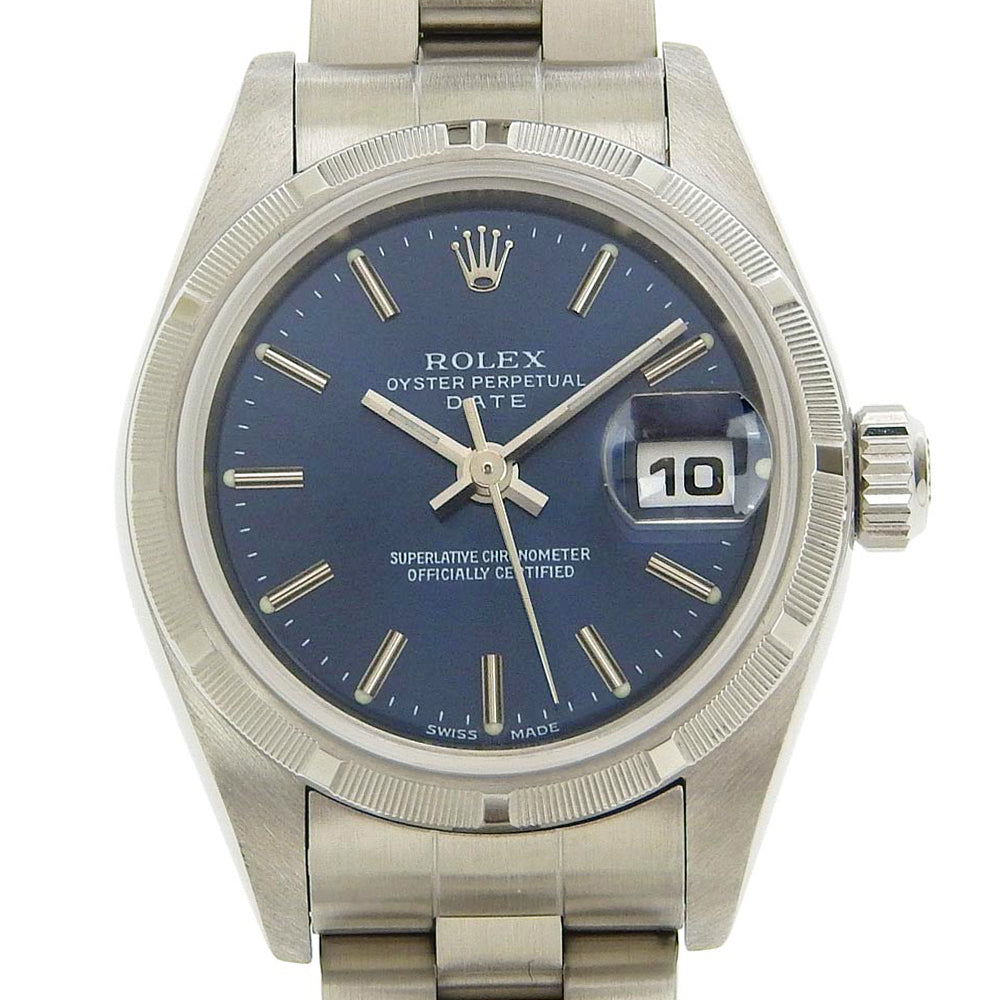 Rolex Oyster Perpetual Date 79190 Stainless Steel Automatic Watch in Excellent Condition