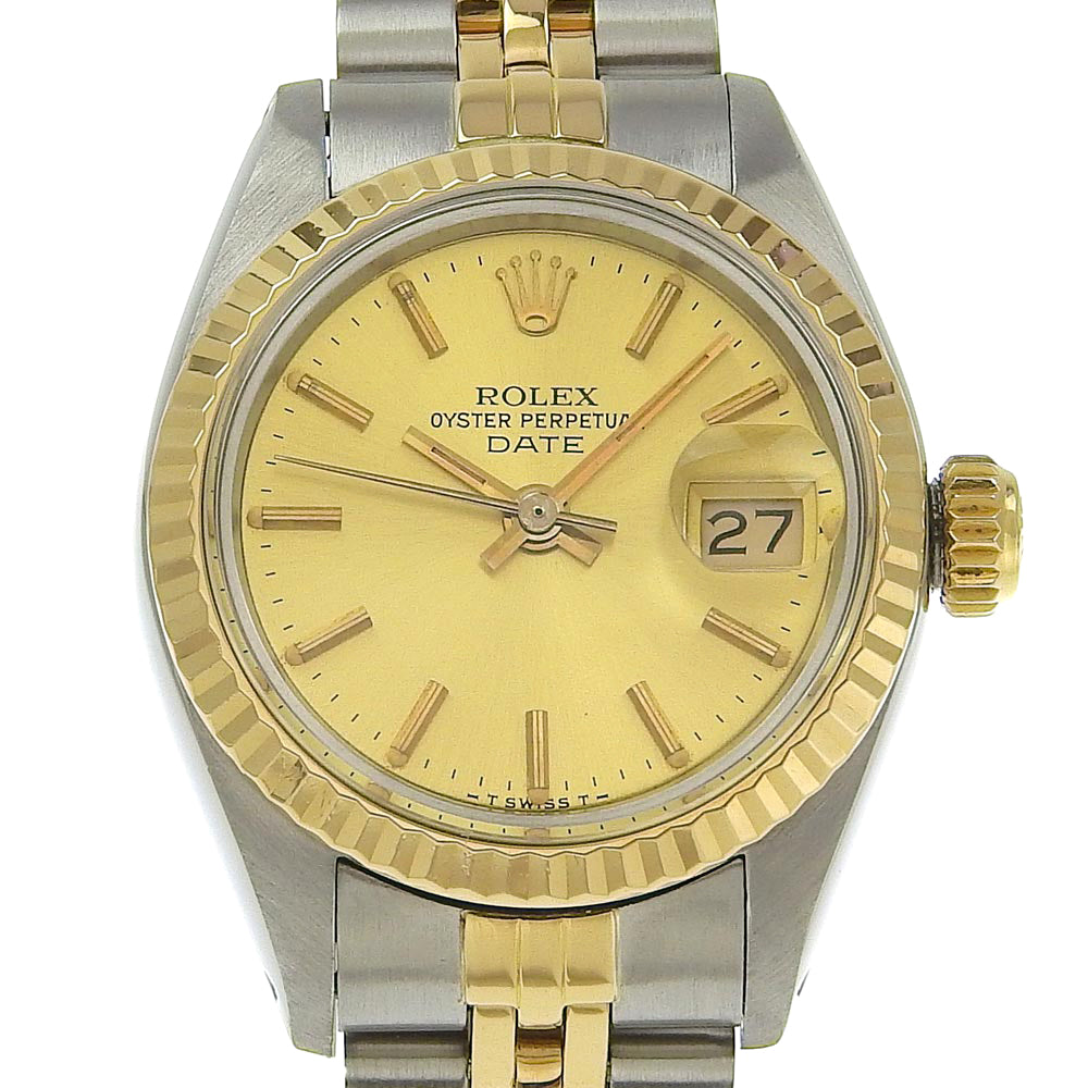 Rolex Datejust 6917 SS/K18YG Automatic Watch in Excellent Condition