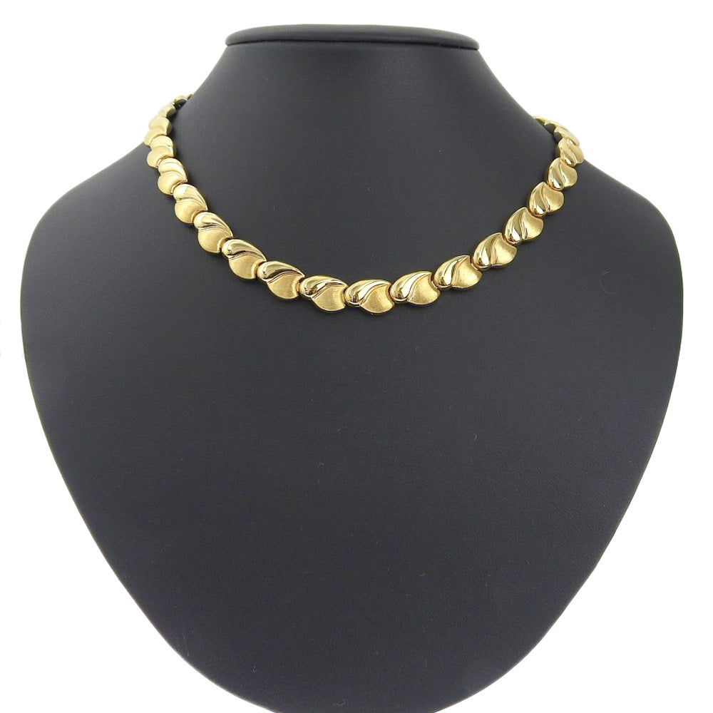 CHIAMPESAN K18YG Yellow Gold Design Necklace in Excellent Condition