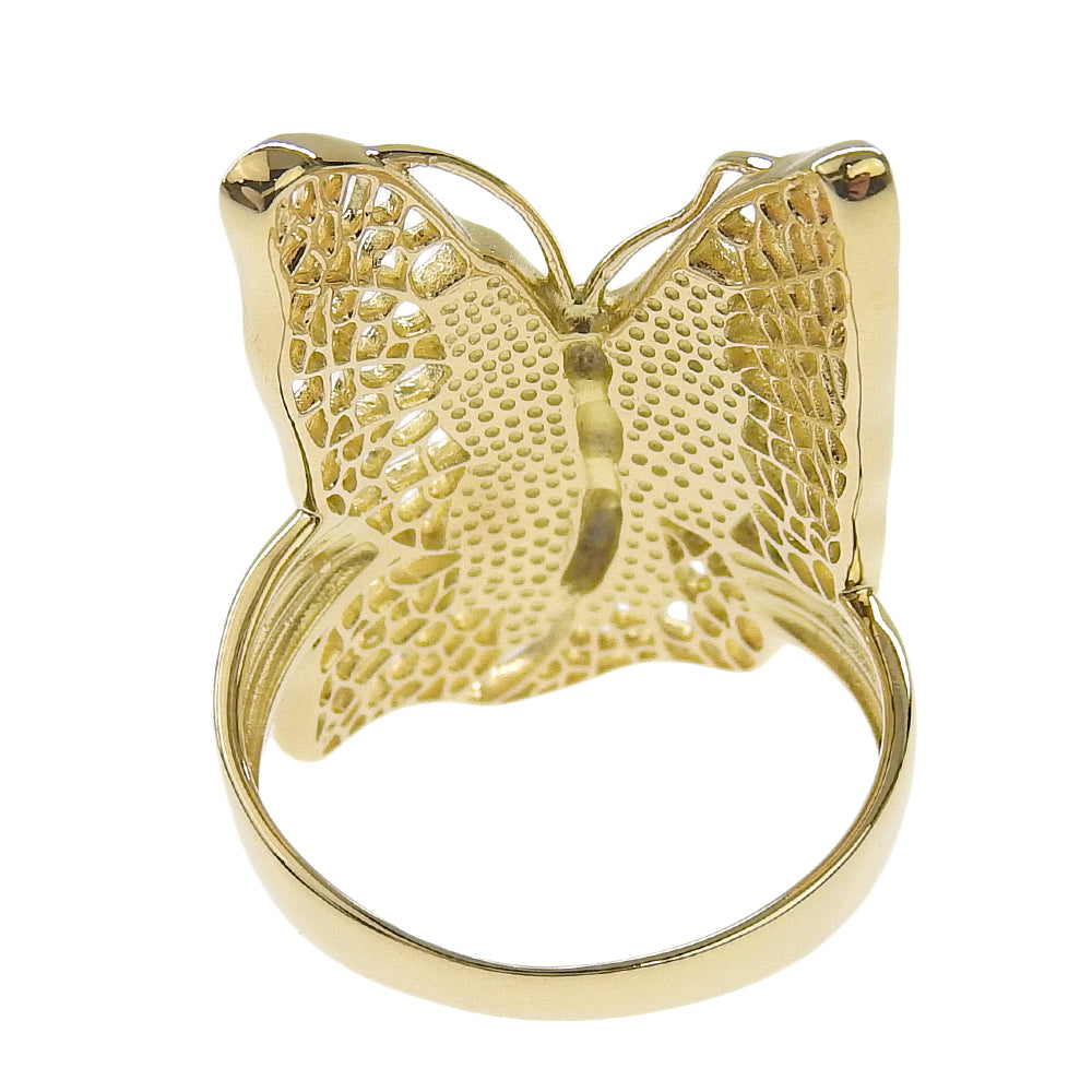 Butterfly Motif Ring K18YG Yellow Gold No Brand