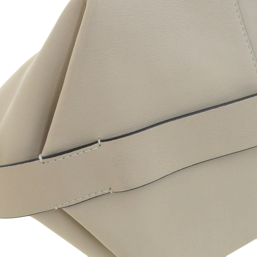 ECCO Leather Shoulder Bag Off-White