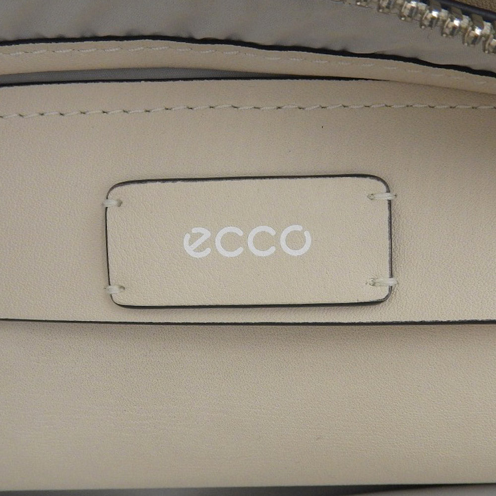 ECCO Leather Shoulder Bag Off-White