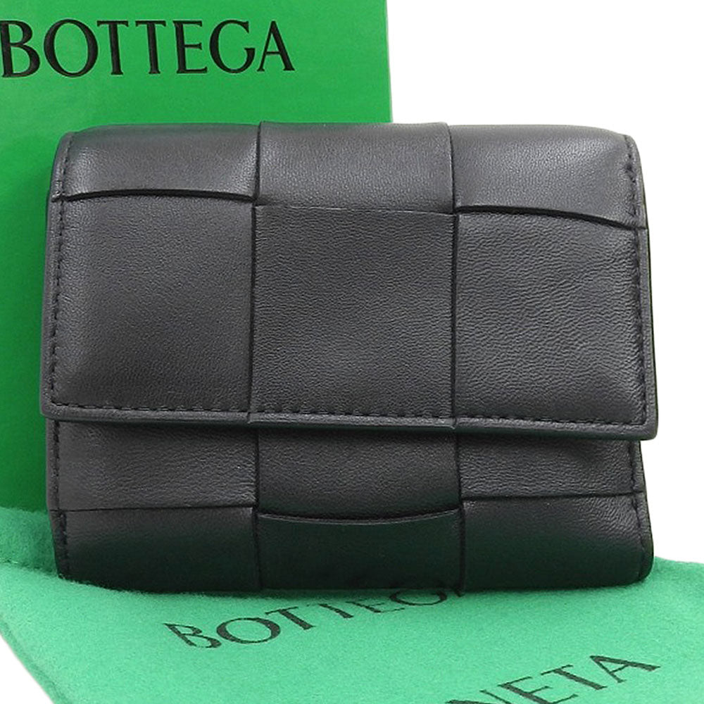 Bottega Veneta Leather Maxi Intrecciato Wallet