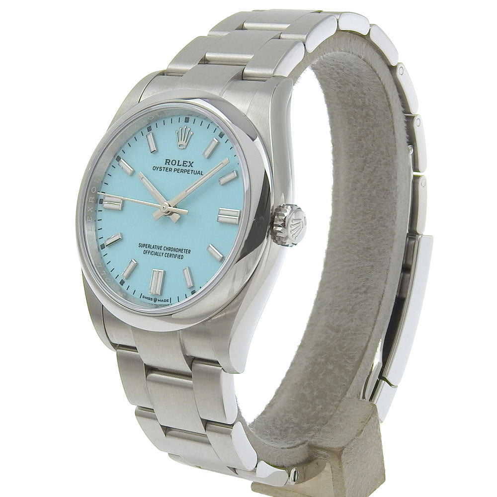 Rolex Oyster Perpetual 126000 Turquoise Dial