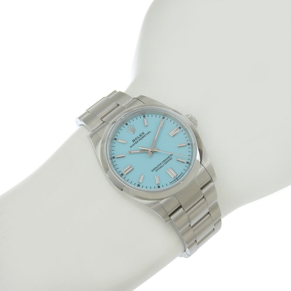 Rolex Oyster Perpetual 126000 Turquoise Dial