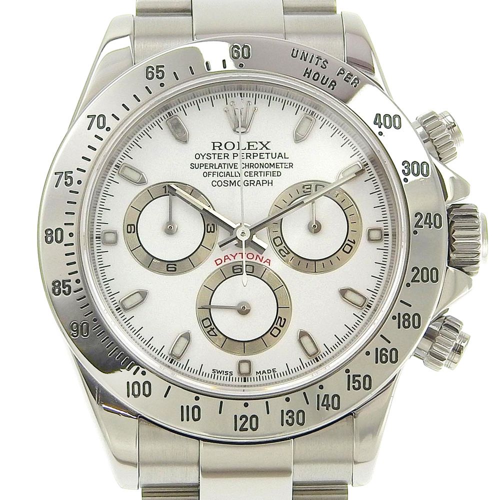 Rolex Daytona 116520 SS Automatic Watch in Excellent Condition