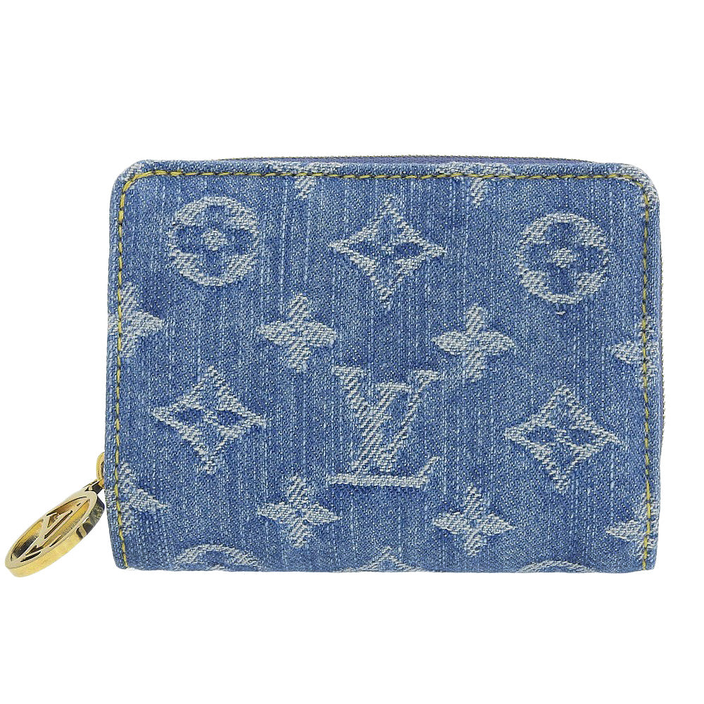 Louis Vuitton Monogram Denim Wallet M83160 in Excellent Condition