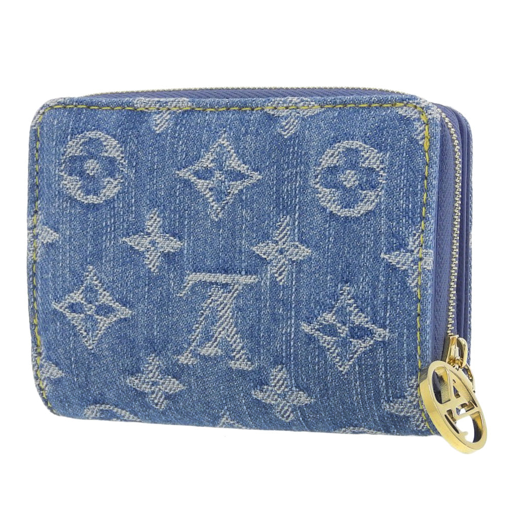 Louis Vuitton Monogram Denim Wallet M83160 in Excellent Condition