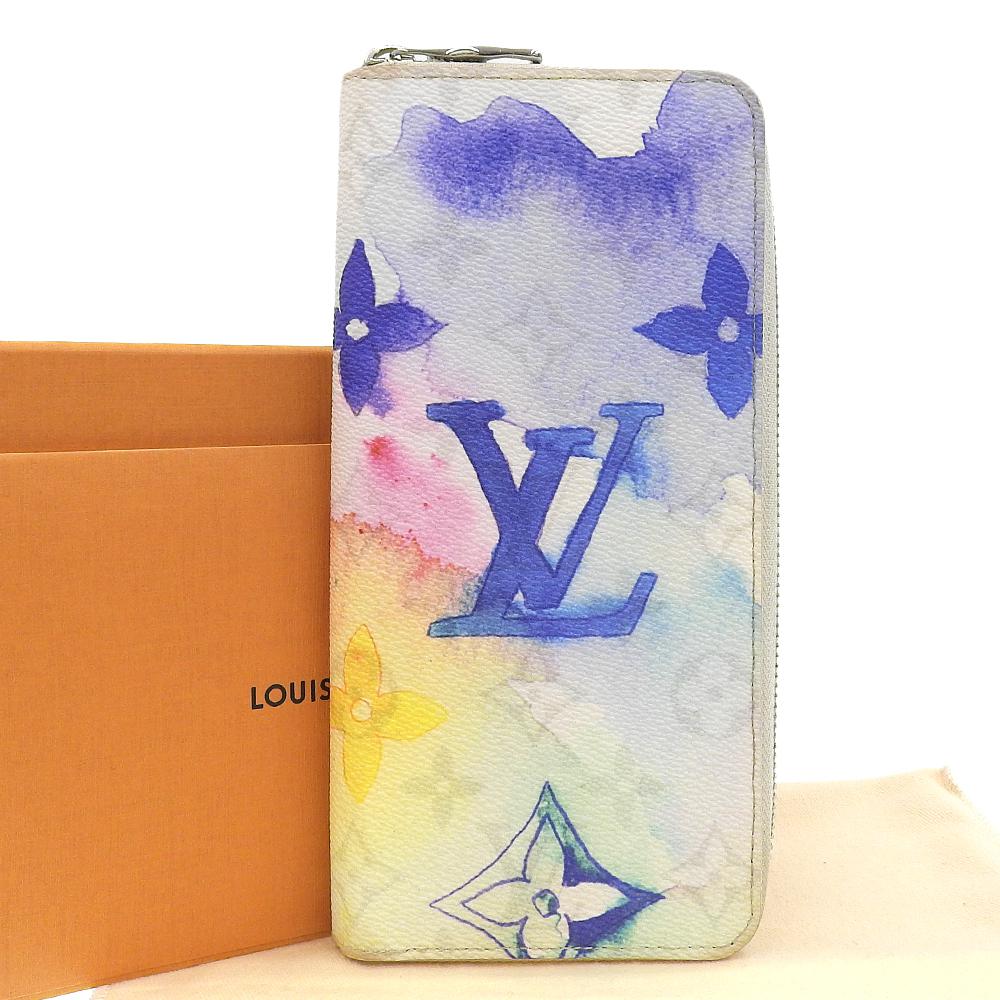 Louis Vuitton Watercolor Zippy Wallet M80499 in Very Good Condition