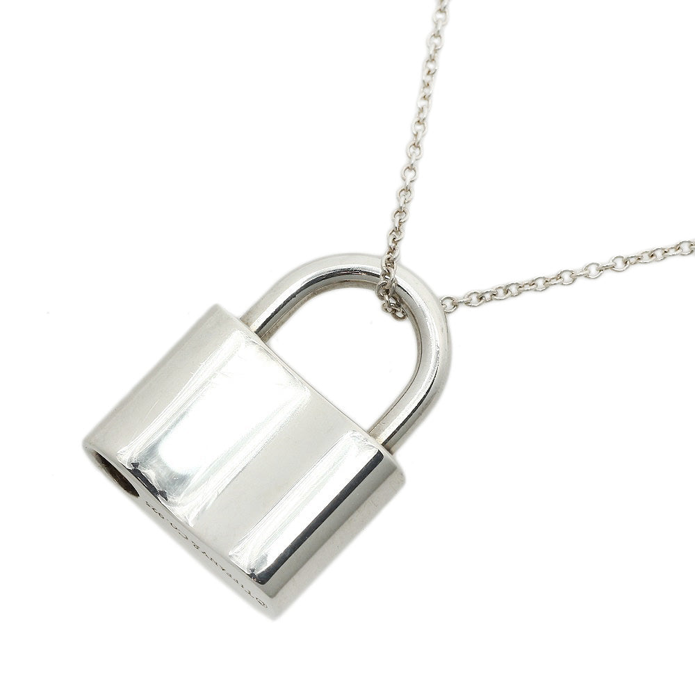 Tiffany & Co. 1837 Silver 925 Lock Charm Necklace in Great Condition