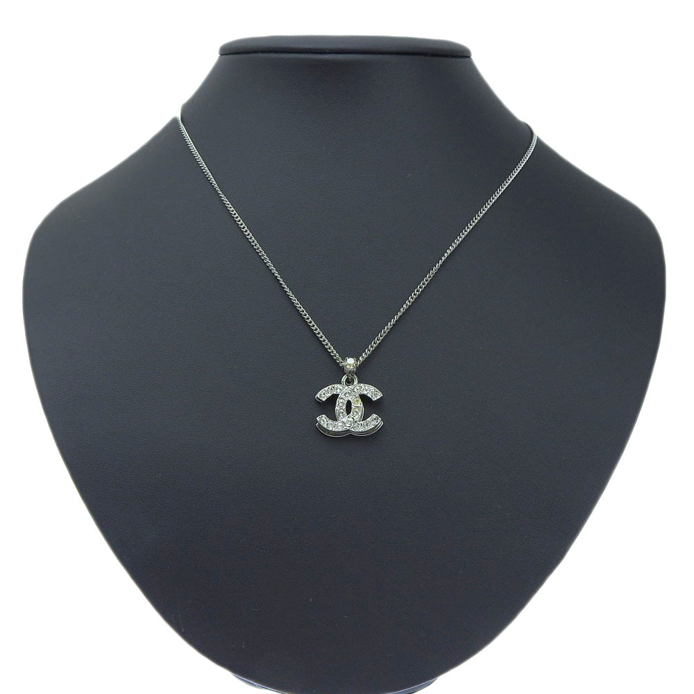 Chanel Double Coco Mark Logo Necklace 06P