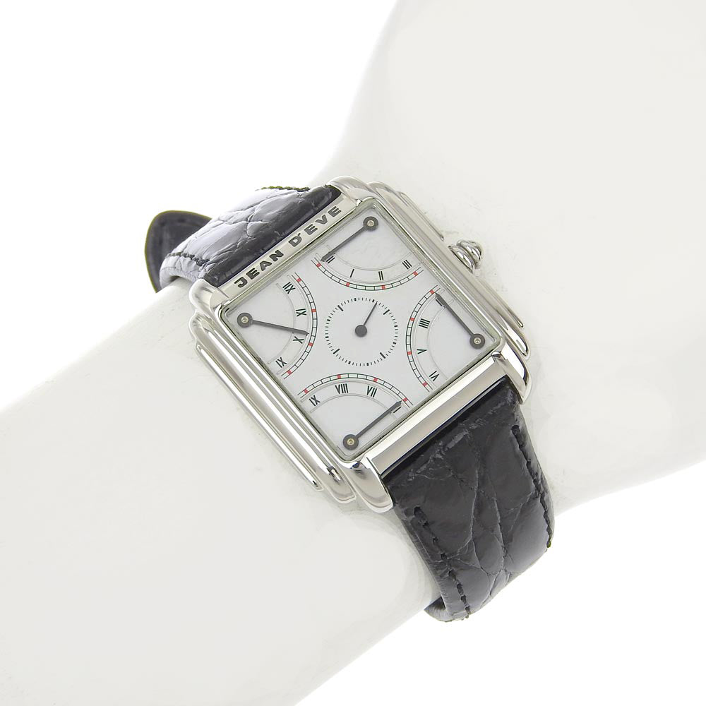 Jean d'Eve Quarta 09 24 65A Quartz Leather Ladies Watch in Excellent Condition