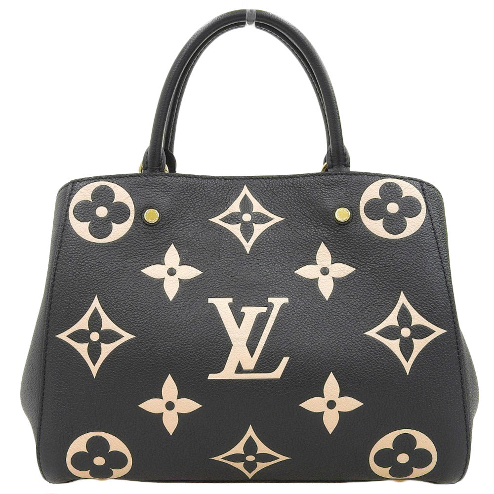 Louis Vuitton Monogram Empreinte Montaigne MM Handbag M45499 in Great Condition