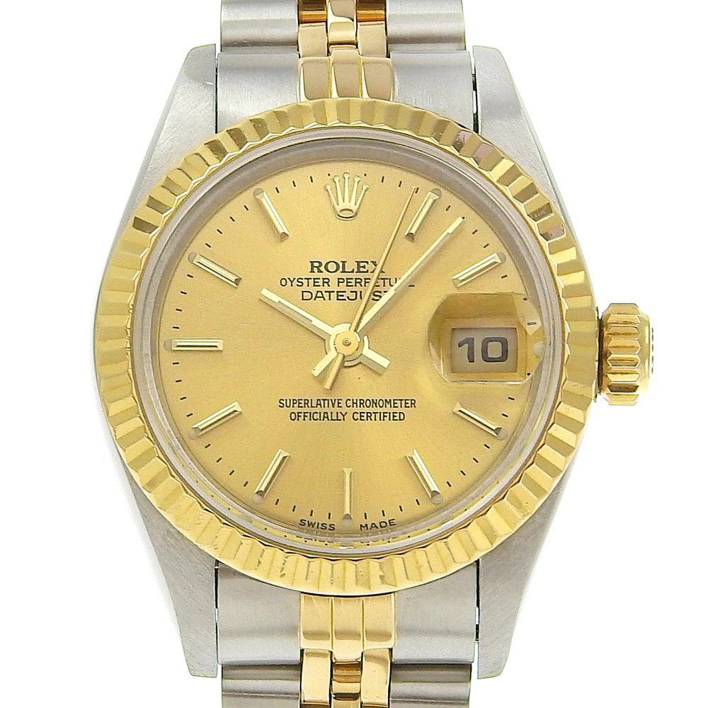 Rolex Datejust 69173 SS/K18YG Automatic Watch in Excellent Condition