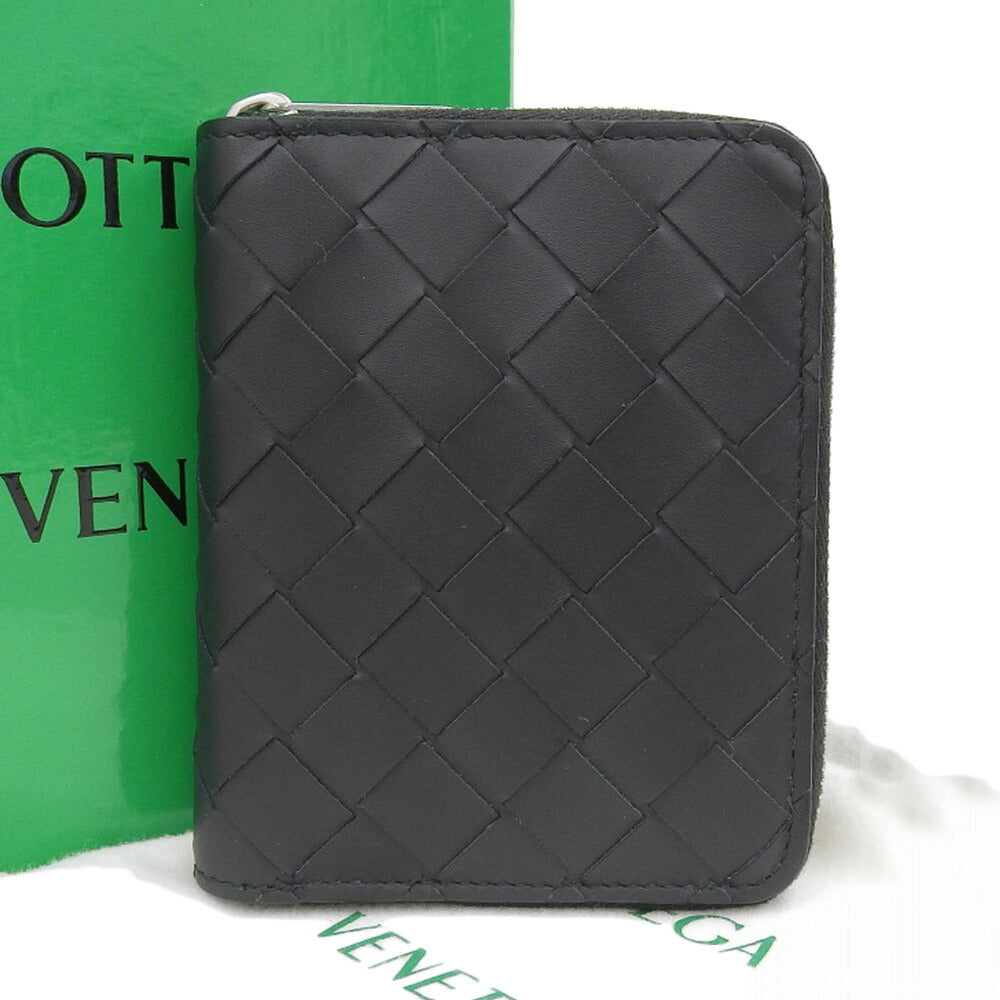 Bottega Veneta Leather Intrecciato Wallet 749426