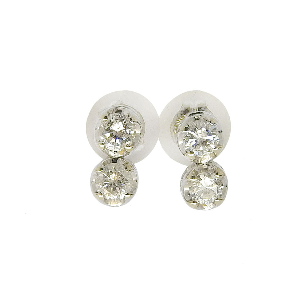 K18WG Diamond Earrings 0.20ct