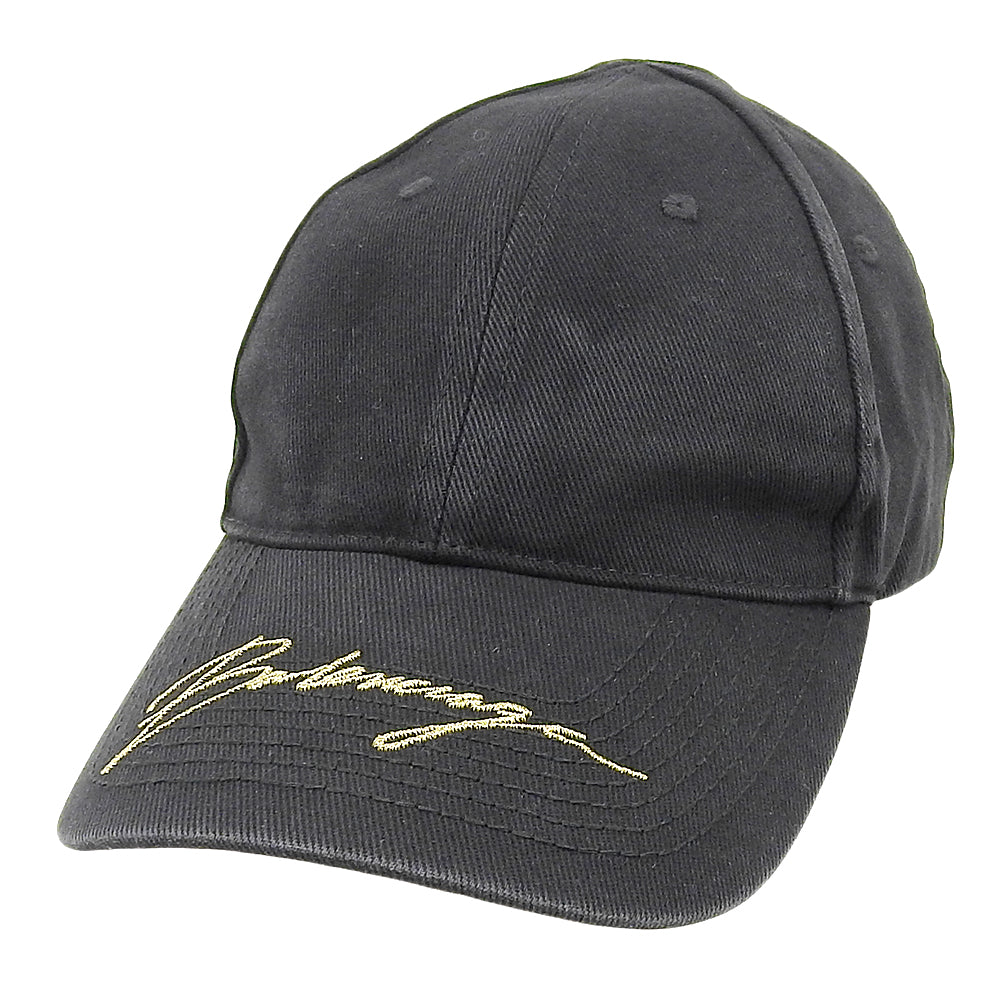 Balenciaga Canvas Baseball Cap Black in Great Condition