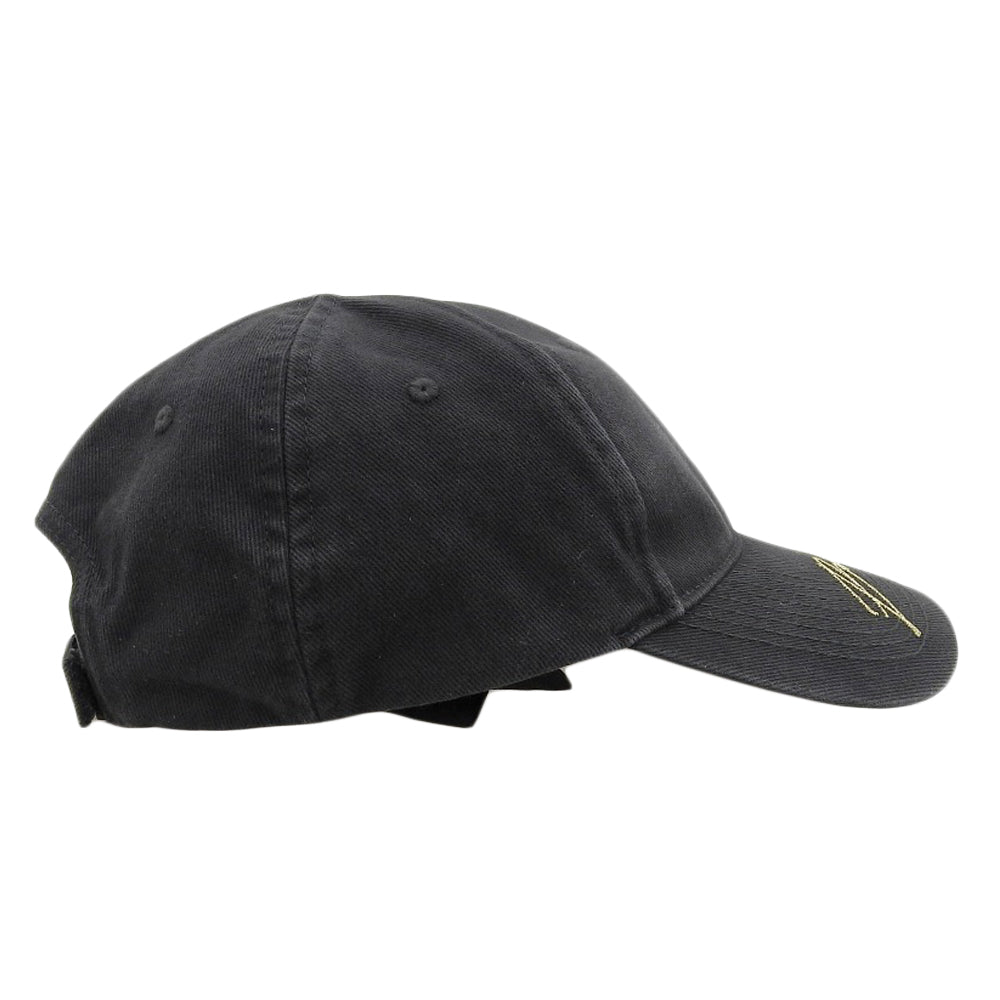 Balenciaga Canvas Baseball Cap Black in Great Condition