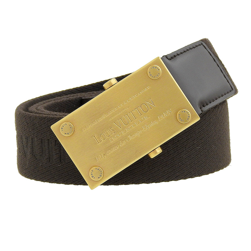 Louis Vuitton Canvas Belt M9800 in Great Condition