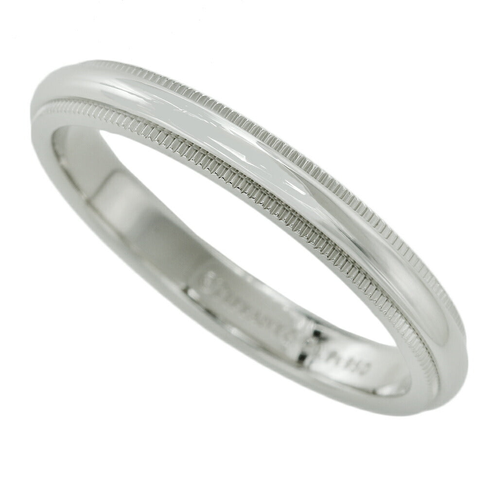 Tiffany & Co Pt950 Milgrain Band Ring