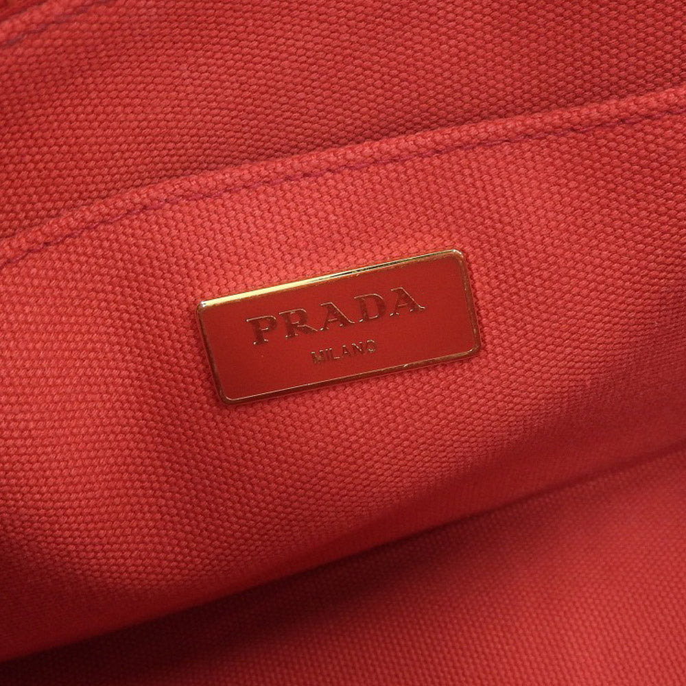 Prada Canvas Canapa Tote Bag 1BG439 in Excellent Condition