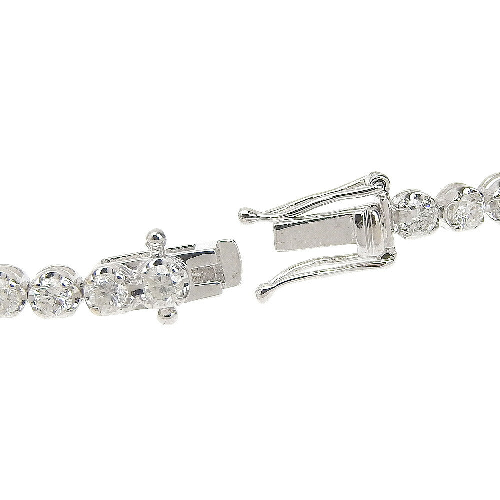 K18WG Diamond Tennis Bracelet 3.50ct