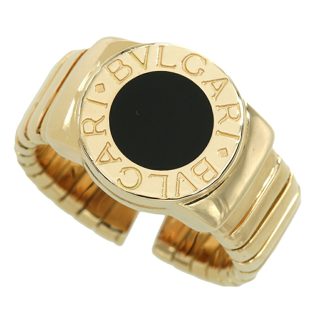 Bvlgari Tubogas Onyx Ring K18YG