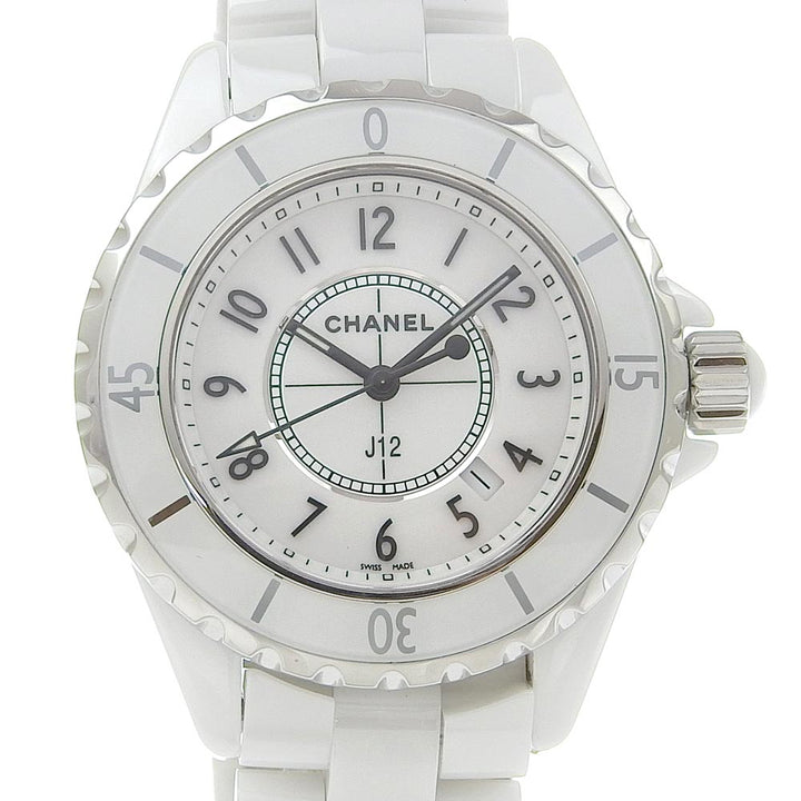 Chanel J12 White Ceramic Quartz Watch H0968