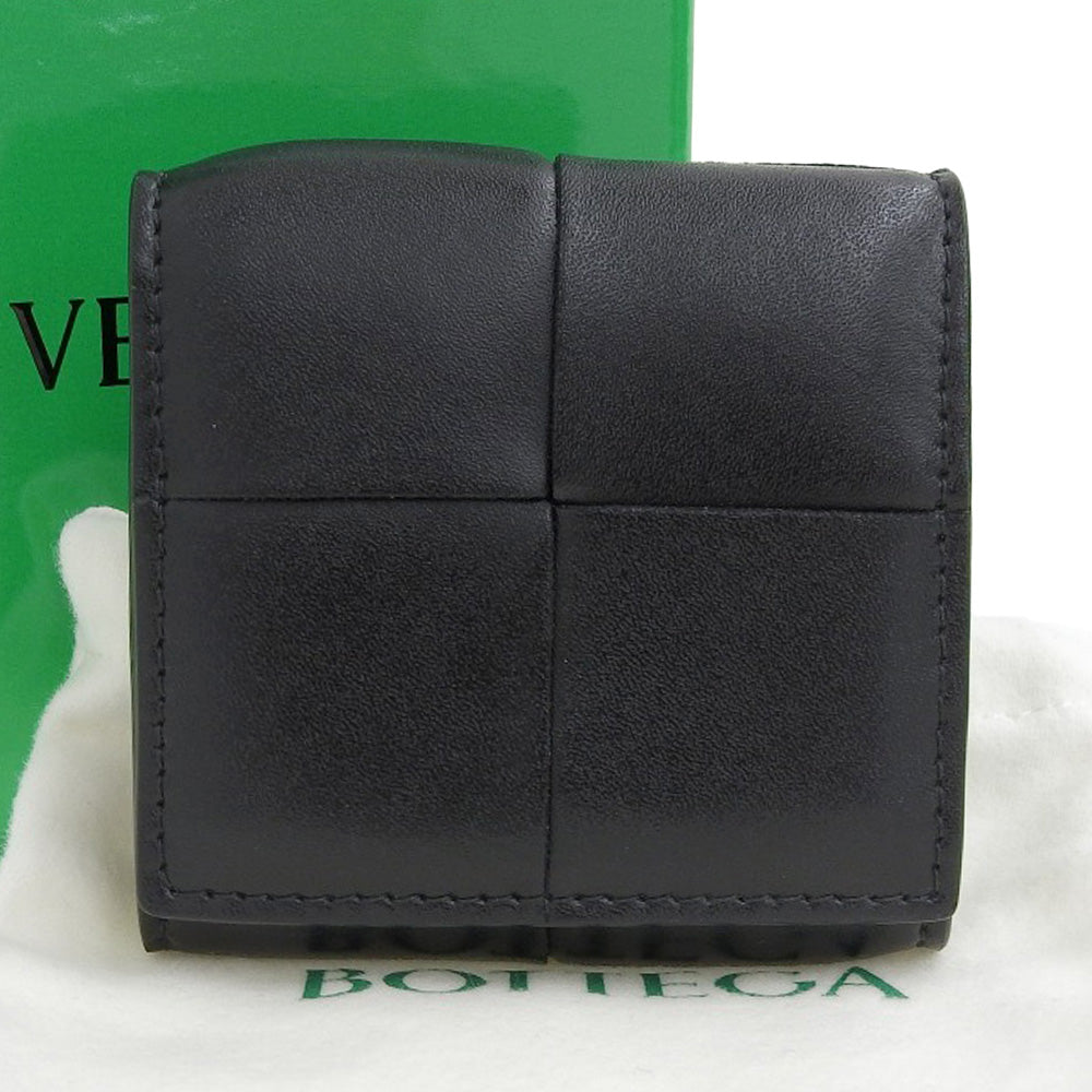 Bottega Veneta Leather Coin Case Black in Great Condition