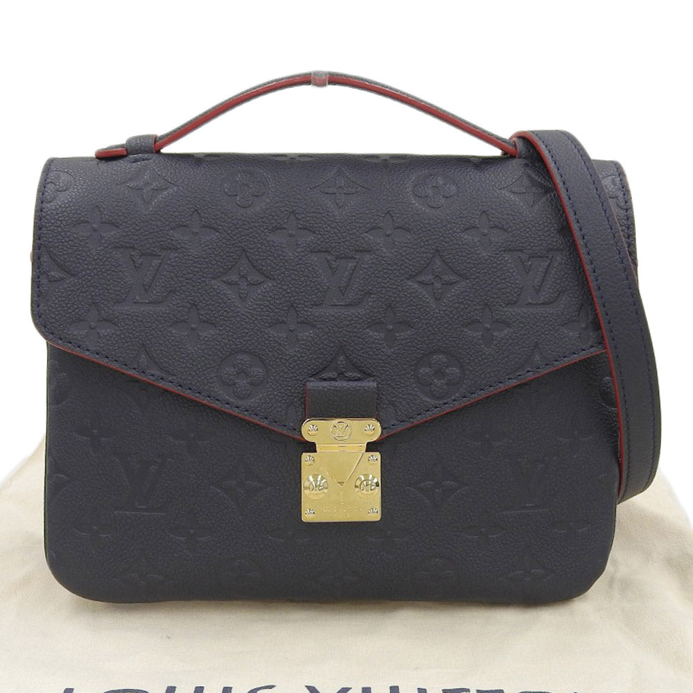 Louis Vuitton Monogram Empreinte Pochette Metis MM Handbag M44071 in Great Condition