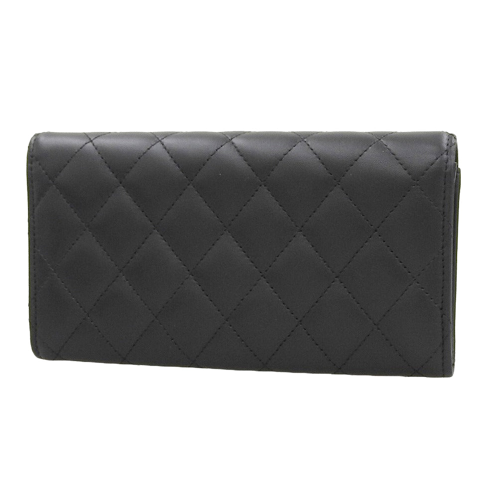 Chanel Timeless Classic Matelasse Long Wallet A80758