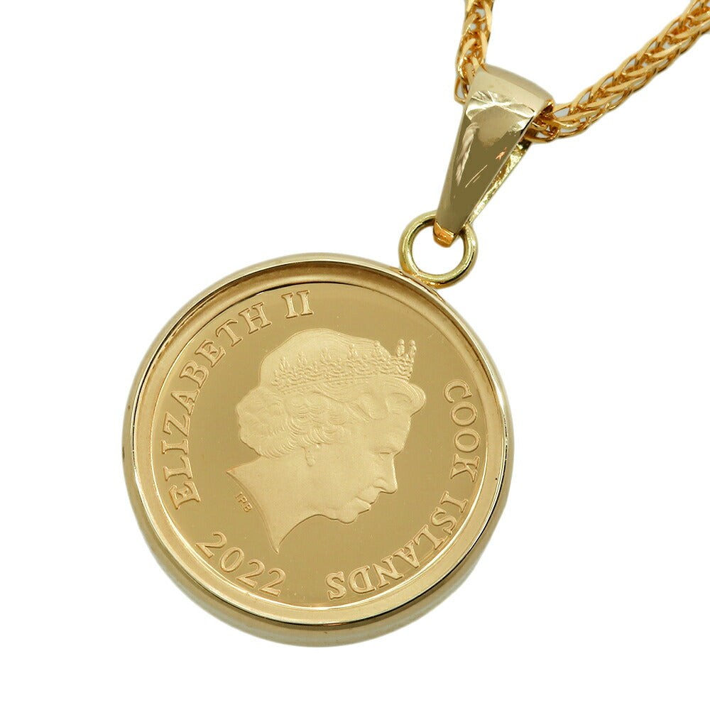 18K Gold 1/30 Ounce Coin Necklace