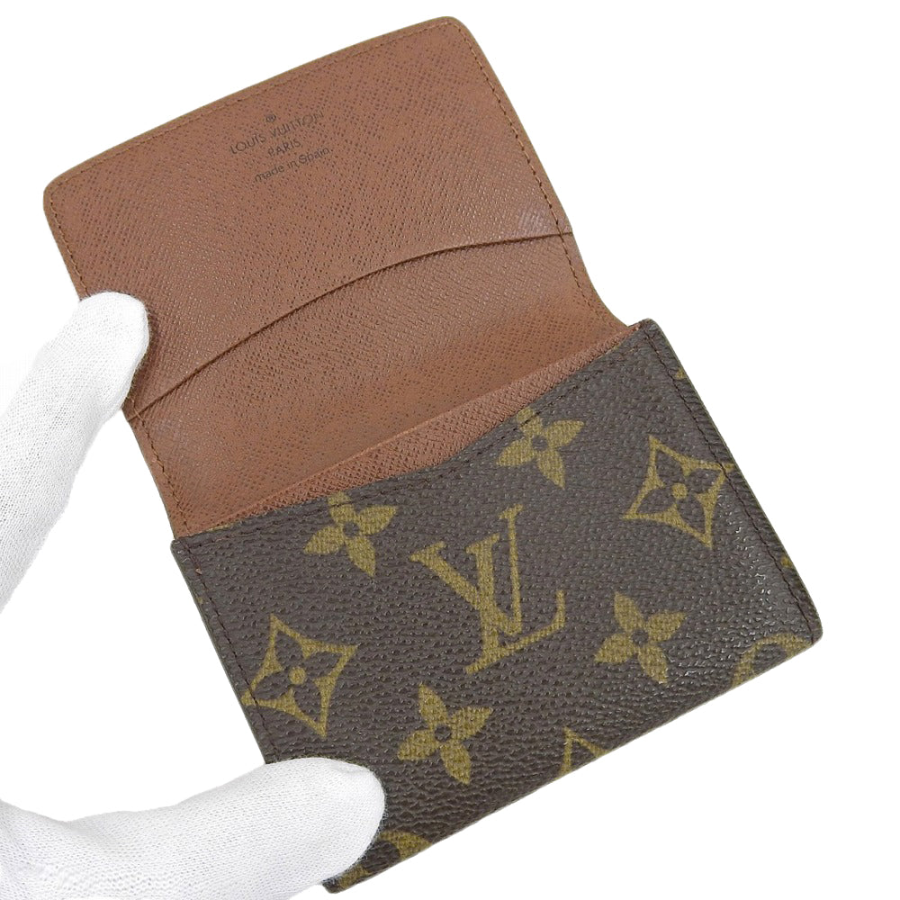 Louis Vuitton Monogram Card Case M62920 in Very Good Condition