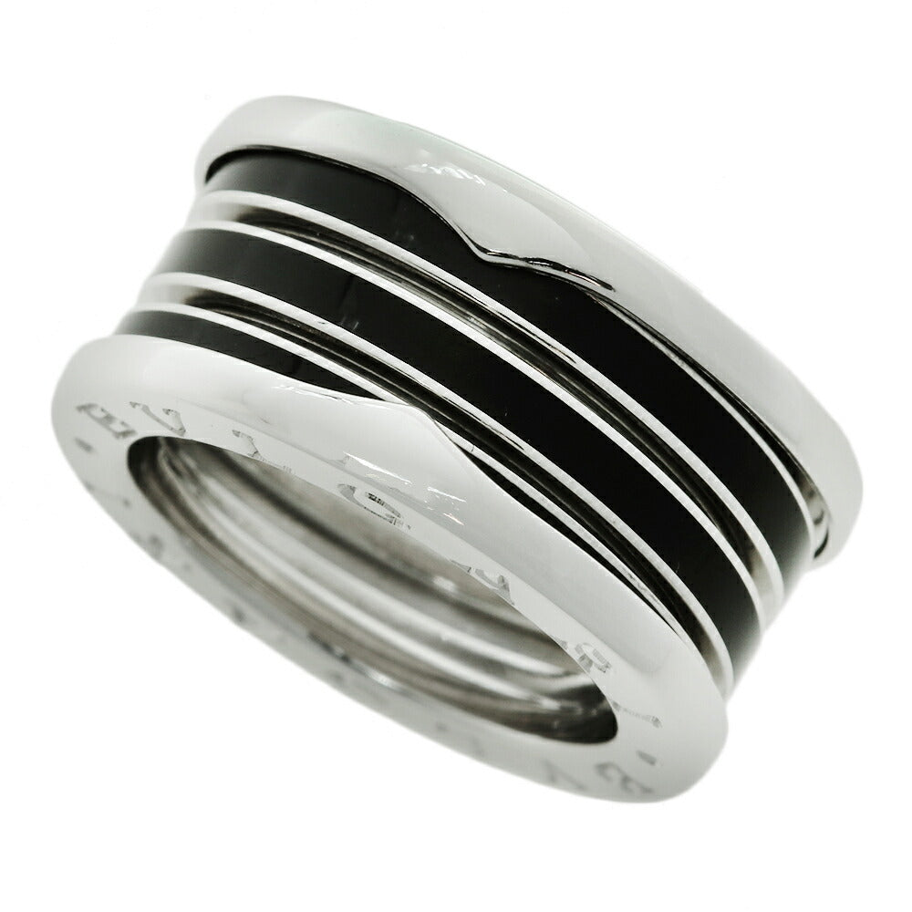 Bvlgari B.Zero1 Ring Black Enamel K18WG