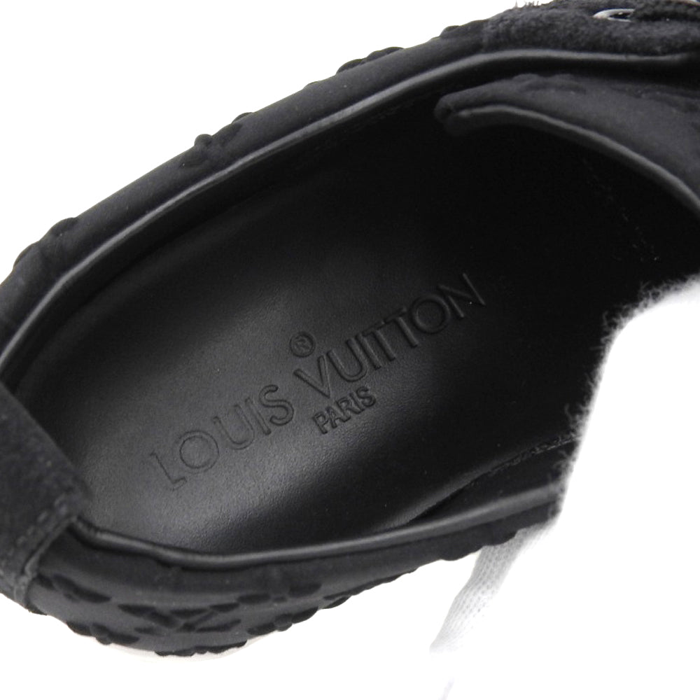 Louis Vuitton Stellar Line Suede Sneakers Black in Great Condition